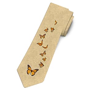 Monarch Migration Necktie