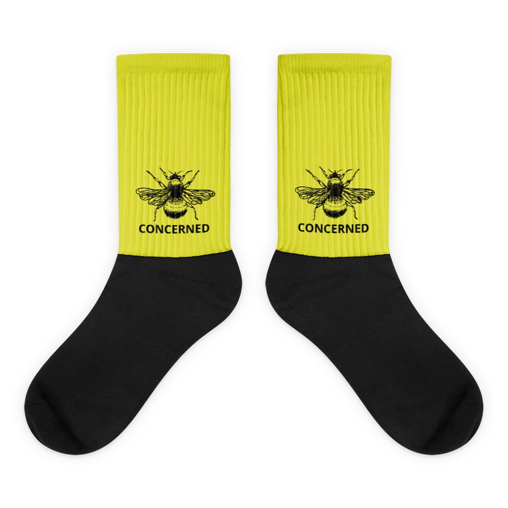 Concerned Bee Socks