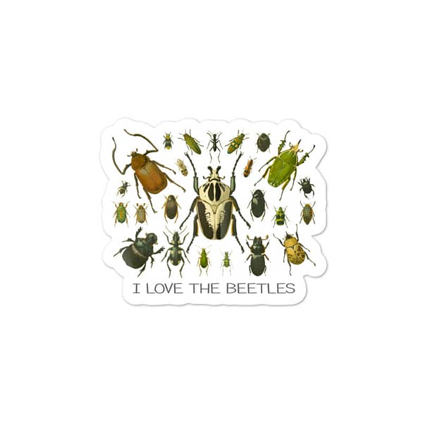 Beetles Sticker