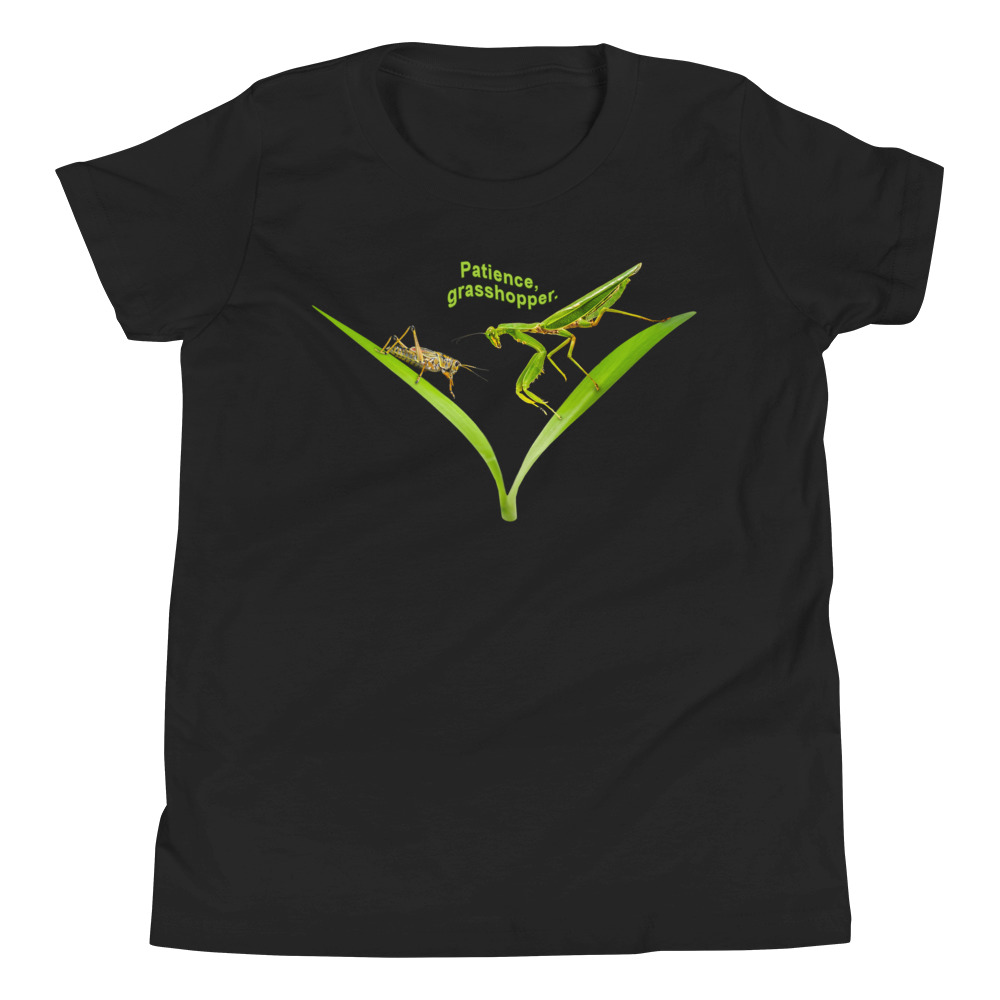 Patience Grasshopper Youth Shirt