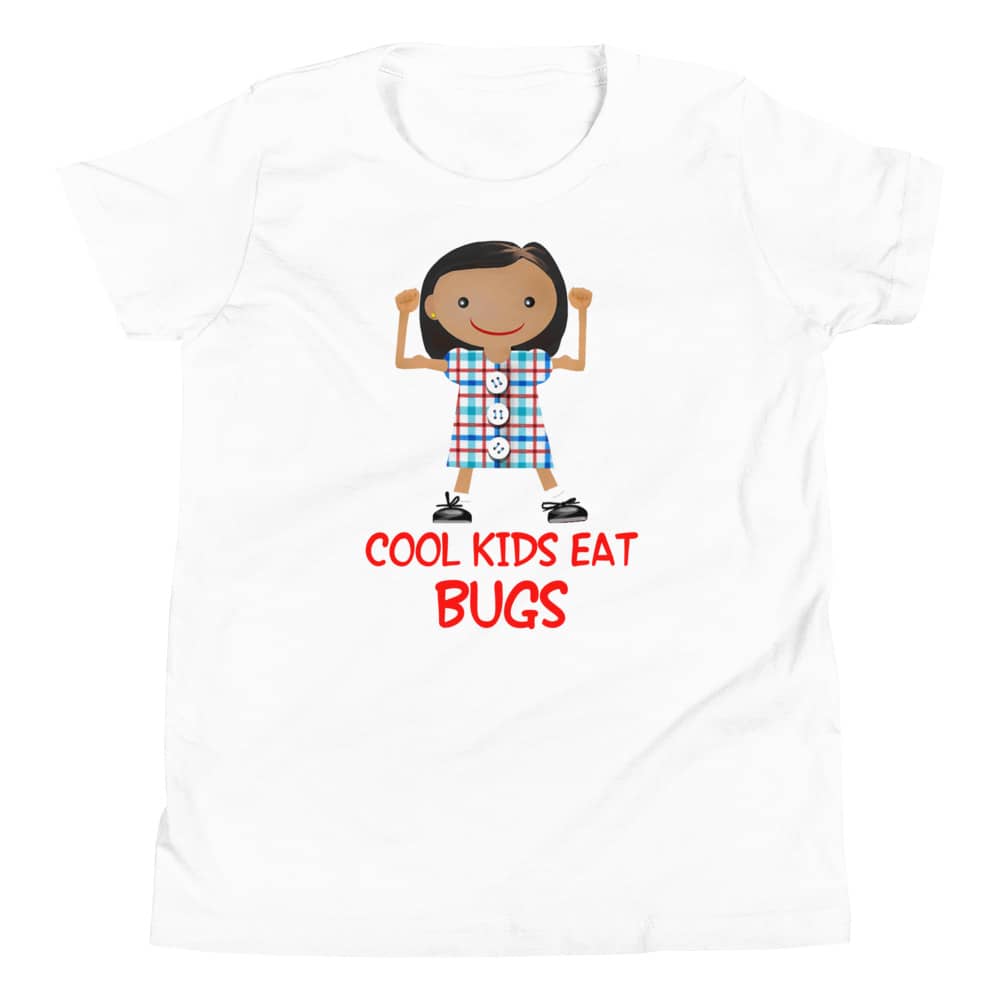 Cool Kids Eat Bugs Shirt Girl