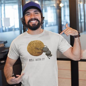 Roll With It Dung Beetle Shirt