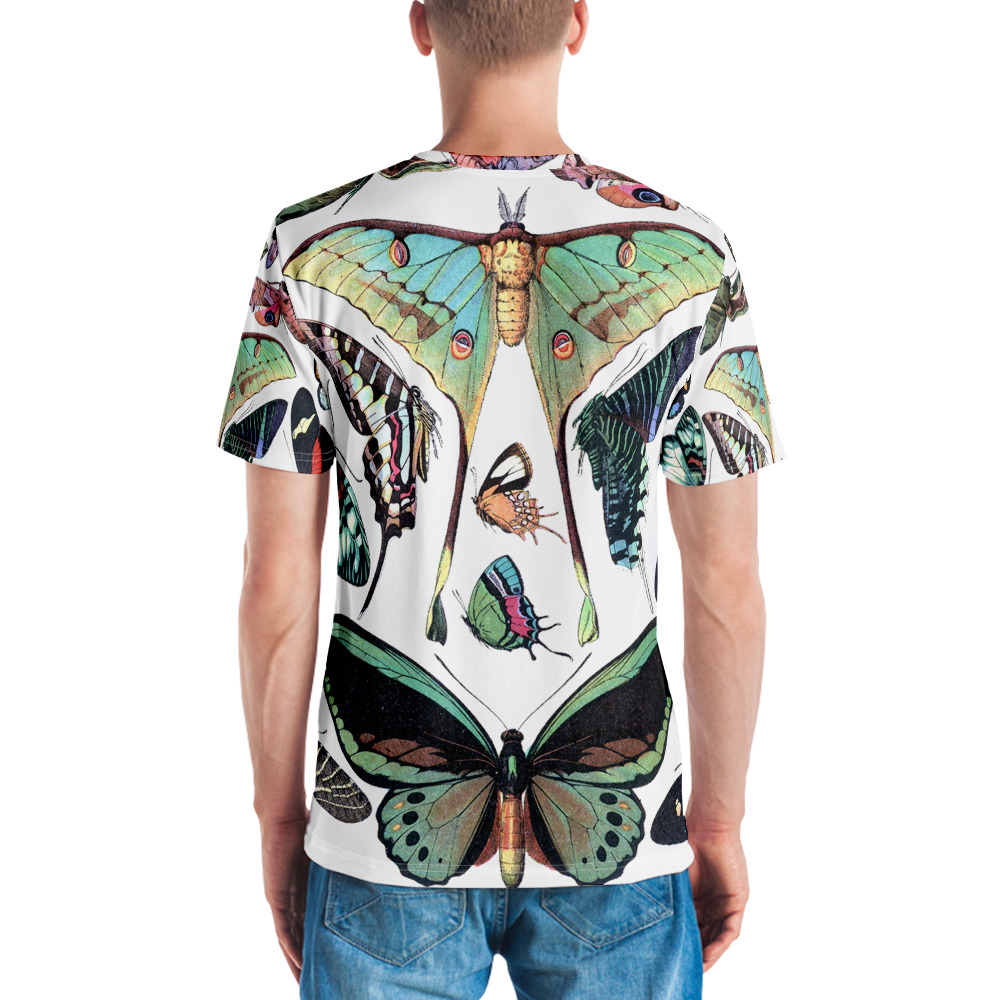 Papillon Butterfly Chart #2 White T-Shirt | Ento Store